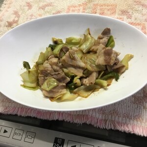 豚肉とキャベツのあっさり炒め☆